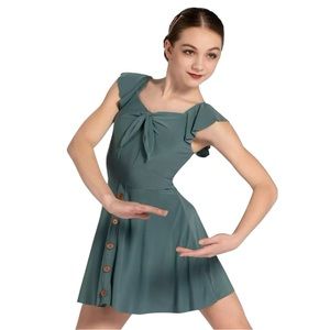 Weissman Showtime “Don’t Forget About Me” Dance Costume in Juniper. Child Medium